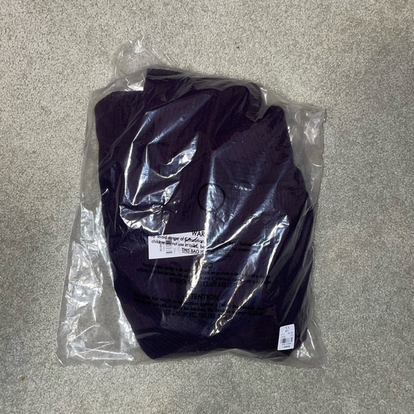 NY & Company purple batwing turtle neck tunic sweater - Picture 7 of 8